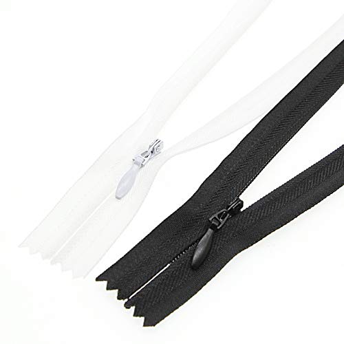 Leekayer YX-RED&BLUE 24 Inch Invisible Sewing Zippers,Zipper thumb #3