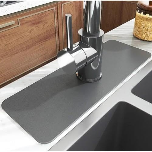 Su Emici Sihirli Mutfak Banyo Musluk Matı Lavabo Kenar Matı - Görsel 1