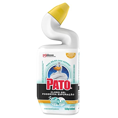 Limpador Sanitário Desinfetante Cloro Gel Citrus Pato 500ml Limpador Sanitário Desinfetante Cloro Gel Citrus Pato 500ml
