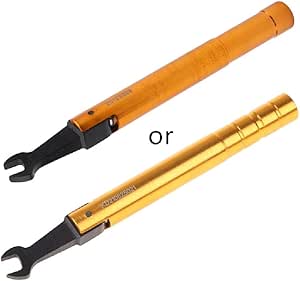 IMCBSTT SMA Torque Wrench RF Connector Opening 8MM Electrommunication Coax Adapter Convertor Straight Goldplated Spanner Bending Wrench Steel - View #10