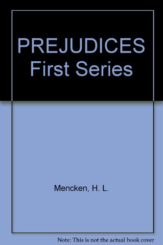 Prejudices First Series B000PAS7G4 Book Cover