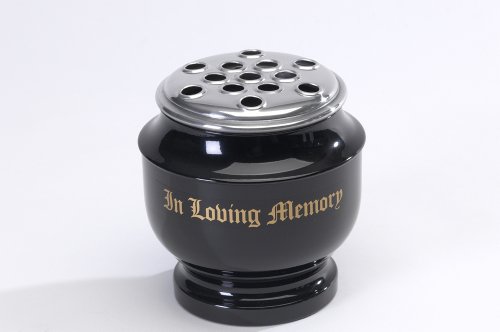 Globe tomba vaso contenitore in Loving Memory