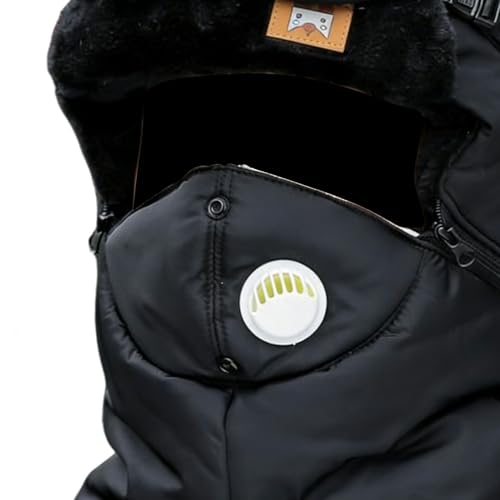 Bonnet d'hiver imperméable avec lunettes intégrées pour le cyclisme et le ski