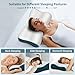 Cervical Neck Pillow for Pain Relief, Contour Memory Foam Pillows Ergonomic Pillow Orthopedic Cooling Pillow Bed Pillow Neck Support for Side Back Stomach Sleepers