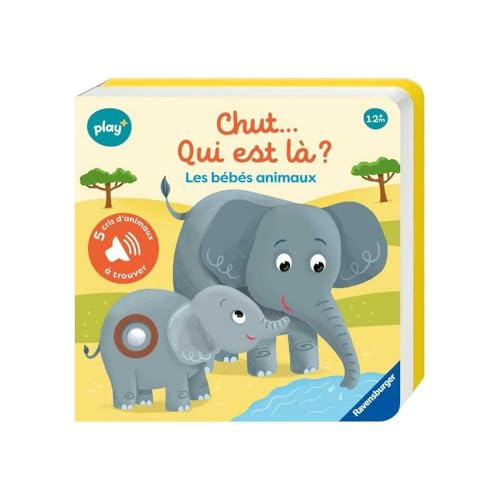 Les bébés animaux: Mon premier livre sonore cherche et trouve
