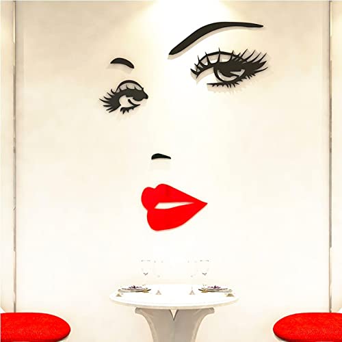 Adhesivo decorativo para pared, diseño con texto "Hermosa" Cover