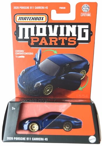 Matchbox 2020 Porsche 911 Carrera 4s miniatura 1