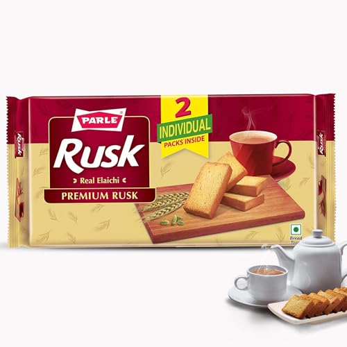 Image of Parle Rusk Premium Elaichi Flavour, 400 Gram - Elaichi.