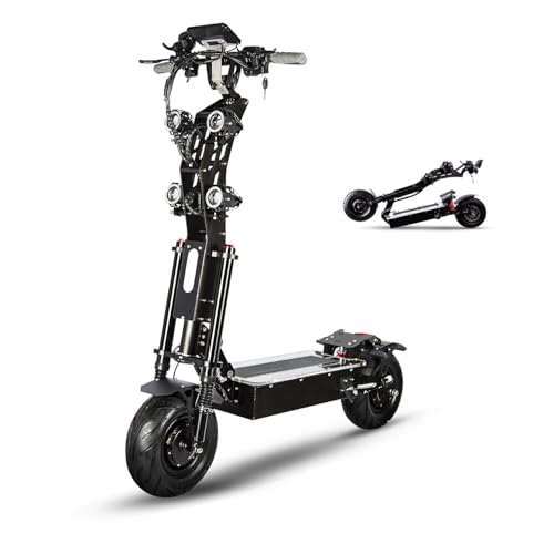 SAOVIET X13 10000W Electric Scooter 75 Miles 72V 40Ah