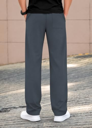 Mack Jonney Men’s Cotton Trackpants Gray DARK GREY - Image 5