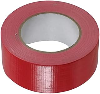 Waterproof Red Gaffer 50Mm X 50M Roll Duct Tape For Multi-Uses,Strong Gaffer Tape Indoor And Outdoor Use, Thick Tape Patch And Seal Tape Pack of 1