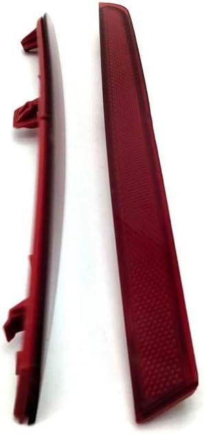 2Pcs Rear Bumper Reflector Light Red Lens For BMW 3 Series F30 F31 M Sport 12-17