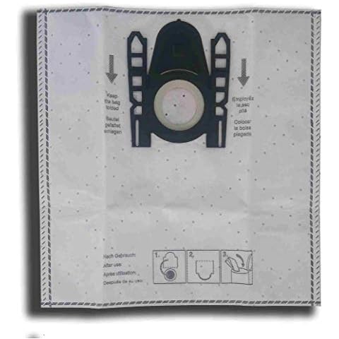 10 Vacuum Cleaner Bags for Siemens VS 04 Rapid, VS 06 Synchropower Power Edition White Edition Green Power VS 06B112 A/VS 06 G./VS 07 G Techno Power VS 07 GP/Green Power Tech, VSZ1NA100, VS Z3 VS Z4 Cover