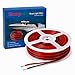 Shangyuan Boat Light Extension Cable Wire Cord for 3528 5050 5630 Led Strip Light Single Color, 66ft 22Guage 2pin Wires for Pontoon Boat Kayak Stern Anchor Mast Courtesy Deck Running Rv Trailer Lights