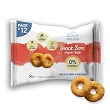 Nuvola Zero – Snack Zero mit Zwiebelgeschmack, zuckerfreie Proteinsnacks, ohne Kohlenhydrate, laktosefrei, glutenfrei, Packung mit 12 Stück. Hergestellt in Italien