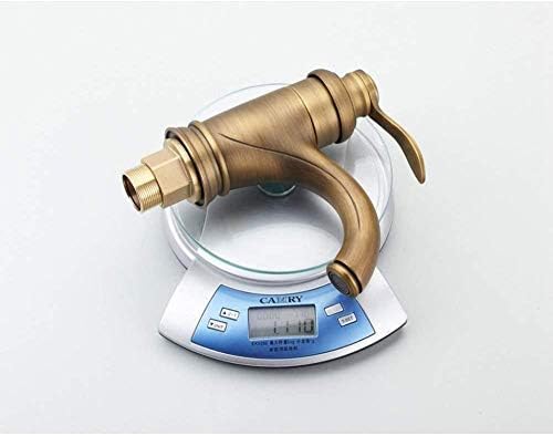 Robinet de cuisine en bronze brossé : élégance classique pour évier rétro - 6