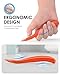 KTRIO Magnetic Staple Remover Tool 4 Pack, Professional Stapler Removers Flat Staple Puller Stick for Classroom, Office, Home, 4 Colors