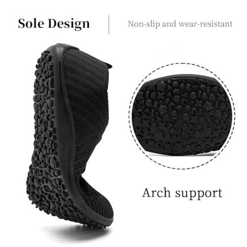 Women's Barefoot Shoes Walking Shoe Zero Drop Sole Soft Yoga Work Lightweight Home Non Slip Sneakers Barefoot for Women3