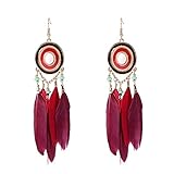 ❁ Regalo perfecto: los pendientes serán un regalo especial para mujeres, mamás, niñas. Puedes usarlo en cualquier ocasión, como cumpleaños, aniversario, graduación o una fiesta en particular. Te hace más atractivo, encantador, a la moda y atractivo. ojos de la gente.