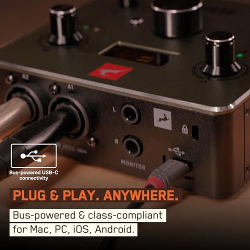 Image of Antelope Audio Zenith 2 USB-C Audio Interface, 2x2 Digital Recording Interface w /Console-Grade Mic Preamps, Onboard DSP