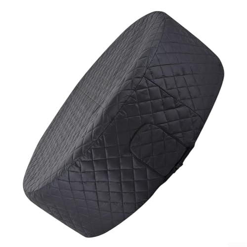 Housse de protection gonflable résistante aux intempéries avec isolation hivernale, protection ronde pour baignoire pour rétention de la chaleur, bouclier extérieur résistant au vent, 208 x 70 cm – vue 4