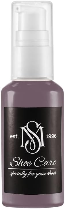 Universal Leather Dye - NCS S 6010-R30B Ebony Mauve - High Coverage Leather Paint for Shoes, Bags, Canvas & Sneakers by MAVI STEP - 1.70 fl oz / 50 ml