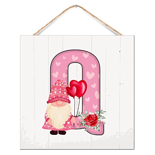 Décoration de table en bois Gnomes de la Saint-Valentin pour sublimer votre porche accueillant