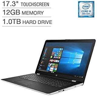 HP 17 17.3" Touchscreen WLED-backlit HD+ Laptop Computer, Intel Quad-Core i5-8250U (Beat i7-7500U)up