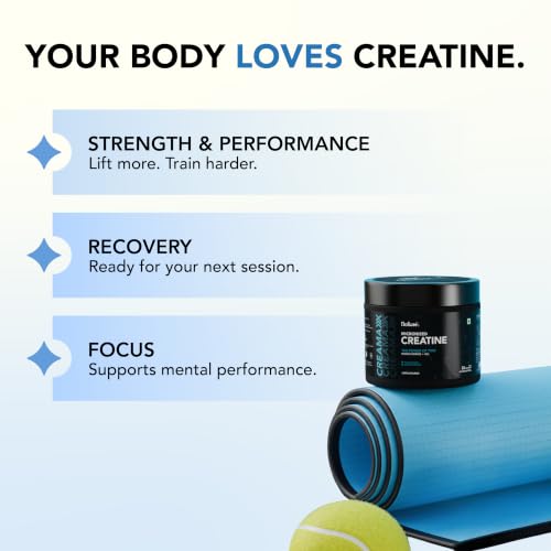 Image of NoFuss Micronised Creatine Monohydrate + HCL | Faster Absorption | Strength, Muscle Growth & Recovery | Men & Women | Unflavored |100g