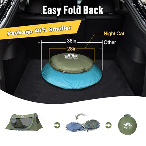 Carpa de Camping Pop-up Night Cat para 2 Personas miniatura 3