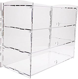 Display4top Acrylic Display Pastry Cabinet Cakes Donuts Cupcakes Pastries (3 Tier)