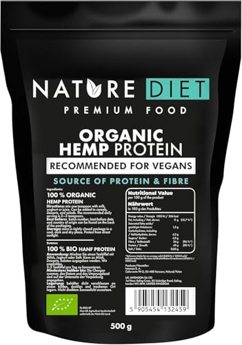 Nature Diet Proteína de Cáñamo Orgánica 500 g