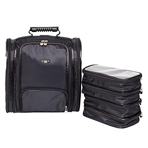 Maleta Mochila Porta Maquiagem para Maquiadores 4 Necessaire