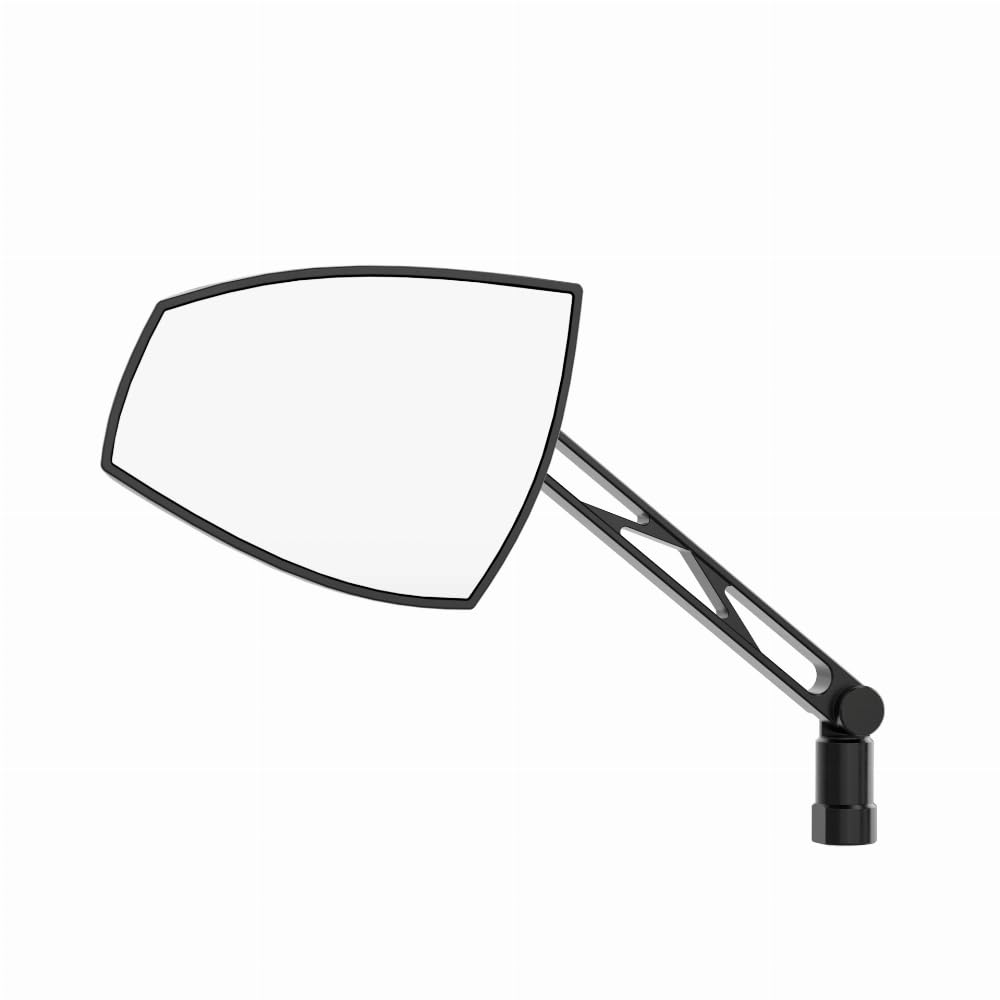 Highsider 301-4900 Wave Mirror - Black