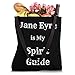 Jane Eyre Design for Charlotte Bronte Jane Eyre Fans Tote Bag