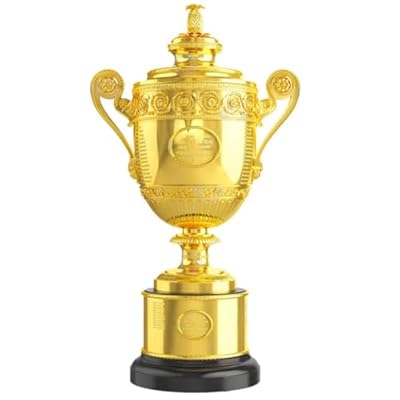 haobook Trofeo del Campeonato de 1:1 Tenis Grand Slam Torneo Campeón Trofeos Tenis Deportes Recuerdo Regalo Casa Club Decoración del Hogar Coleccionables Adornos de exhibición | Ya disponible en tu tienda friki favorita! En mundofriki.es!