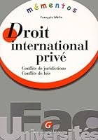 Mémento Droit international privé 2842005902 Book Cover