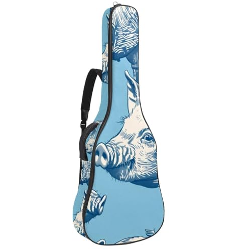 Sac de transport guitare basse étanche et rembourré pour musiciens nomades