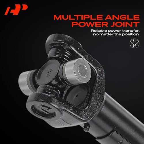 A-Premium Front Complete Drive Shaft Prop Shaft Driveshaft Assembly Compatible with Jeep Cherokee 1987-2001, Comanche 1987-1992, Wagoneer 1987-1990, 4WD Automatic Transmission, Replace# 53005542 by A-Premium - Used condition - Image 6