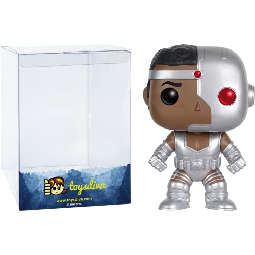 Funko﻿ C Y B O R G : P O P ! Heroes Vinyl Figurine Bundle With 1 Compatible 'Toysdiva' Graphic Protector (07263 - B), Green