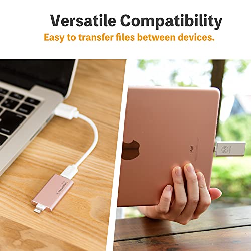 image for MAKTAR iPhone USB Flash Drive, Backup Photos and Videos, Photo Stick B