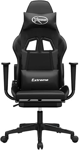 B0CGLLZ8XY_image_3 Silla de escritorio para juegos de masaje con reposapiés, silla de computadora para juegos, adecuada para ver actuaciones, trabajar, descansar,