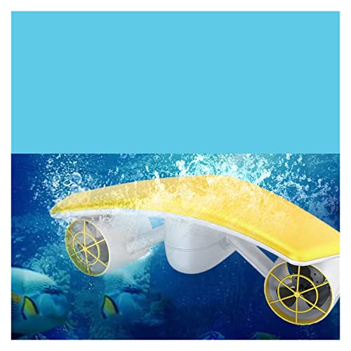 Onderwaterscooter met lange batterijduur, Onderwater Boegschroef Handheld Duiken Booster Apparatuur Watervliegtuig Entertainment Watersporten Gemakkelijk te dragen en te bedienen (Color : The standar - Image 3