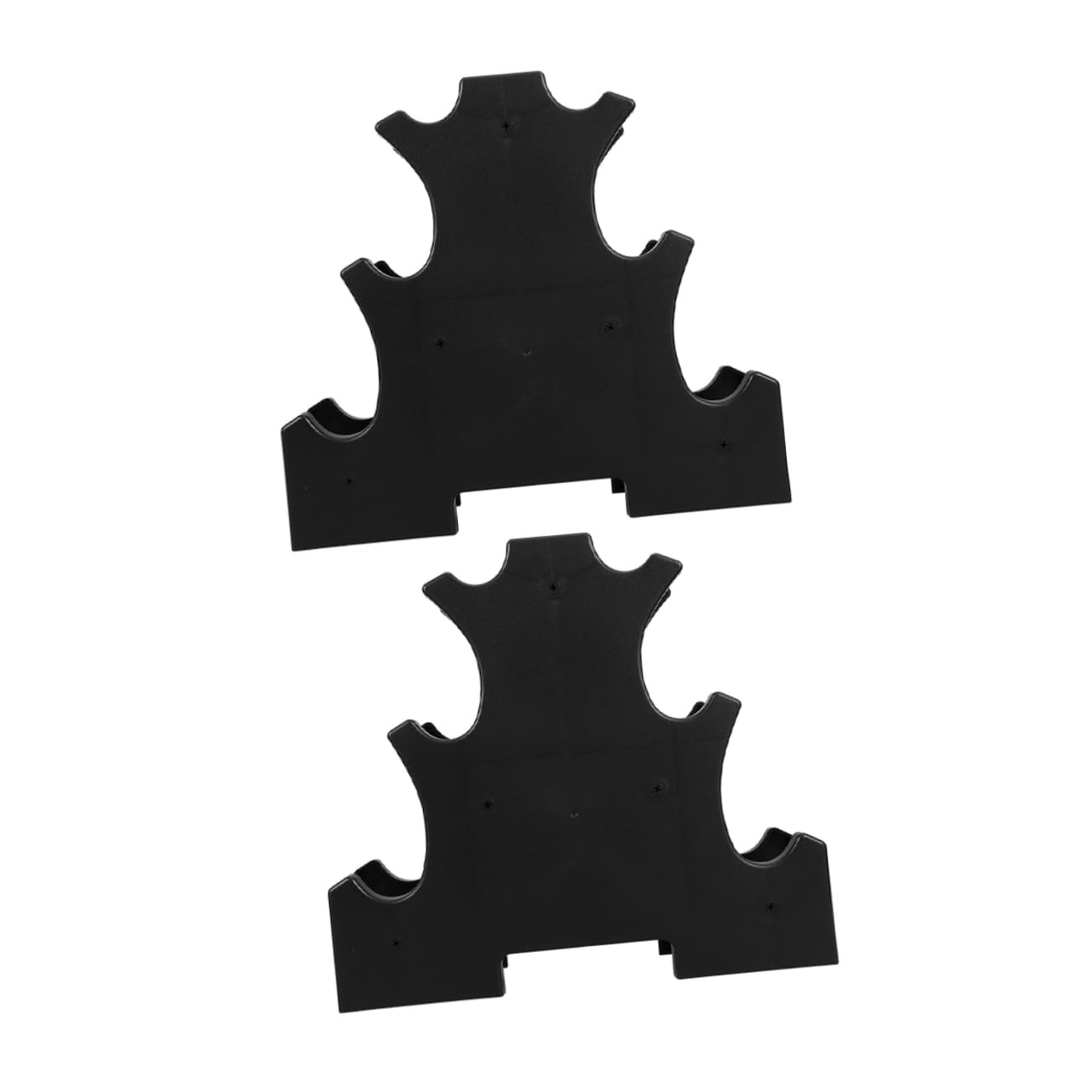Milisten 2pezzi Supporto per Manubri in Supporto per Pesi Stand Piccolo e Pratico Protezione per Manubri Resistente all Usura per Palestra o Casa