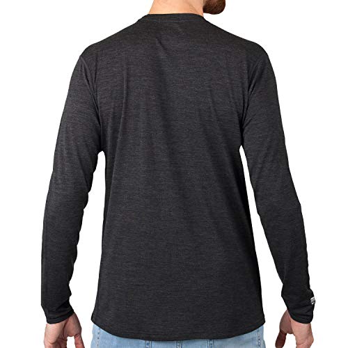 MERIWOOL Mens 100% Merino Wool Base Layer Lightweight Long Sleeve Thermal Shirt2