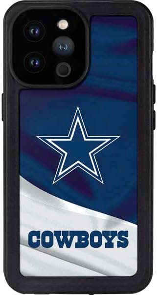 Skinit Waterproof Phone Case Compatible with iPhone 14 Pro Max - Officially Licensed NFL Dallas Cowboys Design