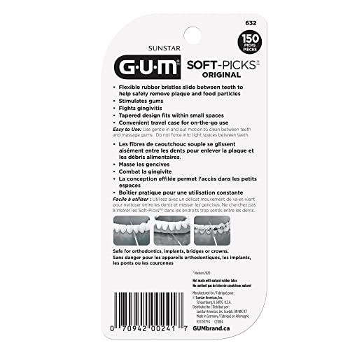 Gum Soft-Picks Original Dental Picks, 150 Count (Pack Of 6) #TOP2