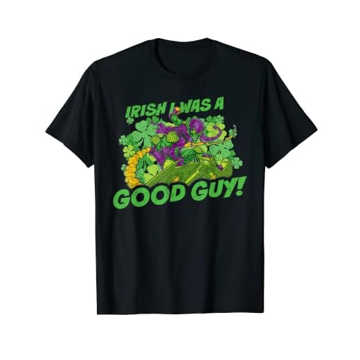 Marvel Green Goblin Irish I Was a Good Guy St Patrick’s Day Camiseta