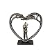 Produktbild Casablanca Skulptur Love Tree - Kunstharz - Bronze - Höhe 31,5 cm - Paarmotiv - Herzform - Deko - Geschenk - Wohnzimmer - Skulpturen
