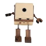 EIMSOAH Clamp/Holder di Sfiato per Diffusore di Oli Essenziali per Auto con Figura Artigianale in Legno, Materiale in Tiglio Intagliato a Mano per Aromaterapia, Ideale per Auto e Decorazioni per la